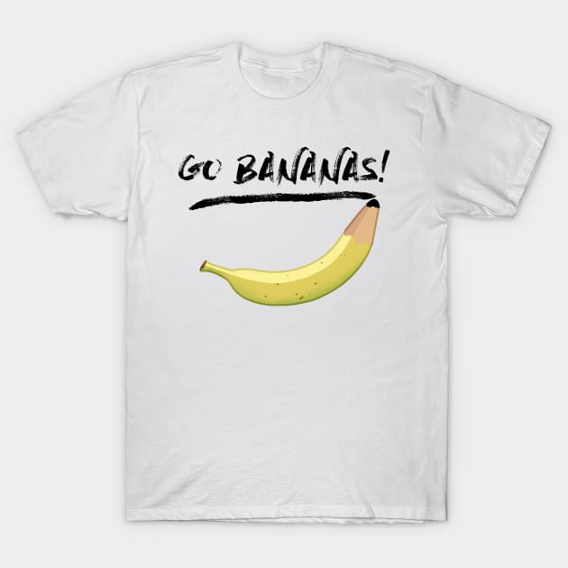 Go Bananas! T-Shirt by TTLOVE